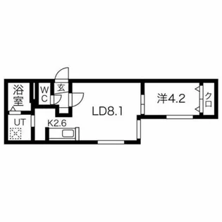 Empress澄川【3階】の間取り