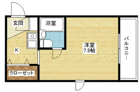 M&Tエサカ【3階】の間取り