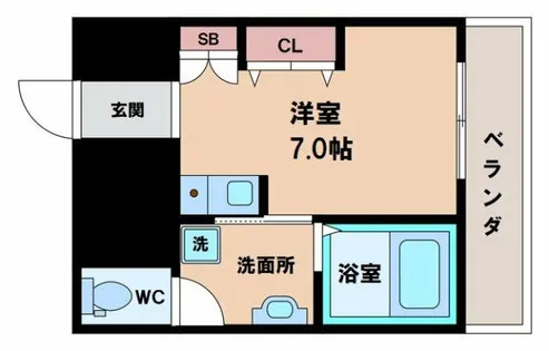 ウィンベル昭和町【2階】の間取り