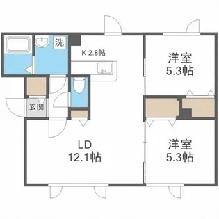 エメマルフク【2階】の間取り