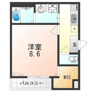 フジパレス三国ヶ丘サウス【3階】の間取り