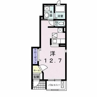 アールズS・T【1階】の間取り