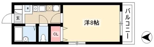 セレニールEXⅠ【3A号室】の間取り