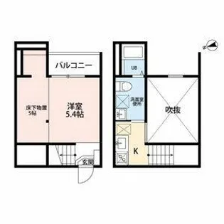 LUMIRE Ⅳ(ルミエールフォー)【2階】の間取り