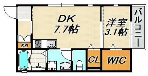 ボナール【2階】の間取り
