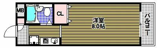 ヤマザキ・メゾンド・ファム【505号室】の間取り