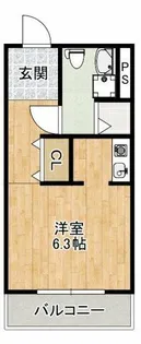 アルテリーベ【2階】の間取り