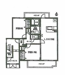 ウィズダムハウス Ⅱ【102号室】の間取り
