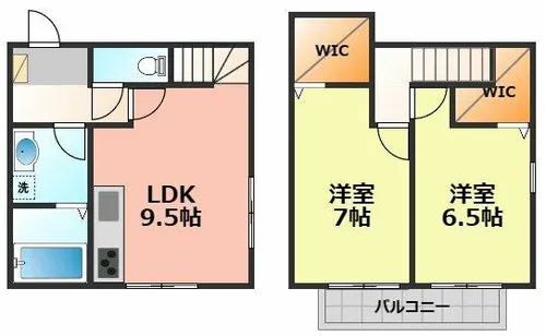シャンテⅠ【101号室】の間取り