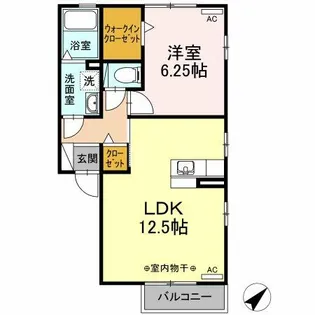 グラン・シャリオ B【2階】の間取り