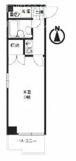ネオハイツ平和【3階】の間取り
