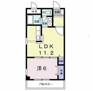アウローラ【5階】の間取り