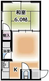 大阪府守口市馬場町1丁目【マンション】の間取り