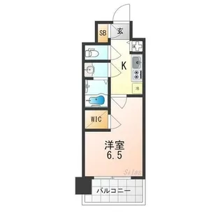 1Kの間取り画像