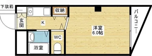 有馬パレス西中島【2階】の間取り