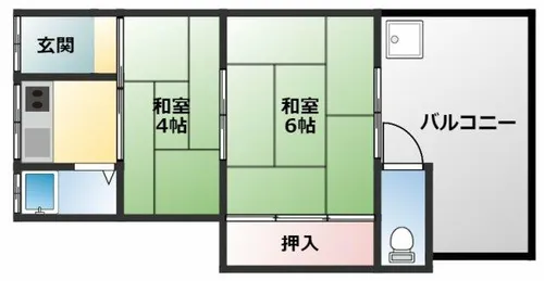 澤村文化【1階】の間取り
