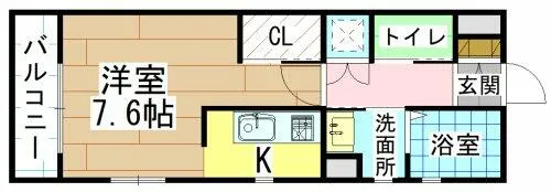 EL CEREZO【5階】の間取り