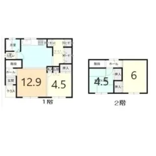 北海道札幌市手稲区前田二条3丁目【一戸建】の間取り