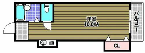 半田マンション【1階】の間取り