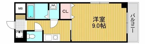 MKビル【3階】の間取り