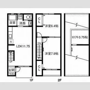 MERODIA華A【1階】の間取り