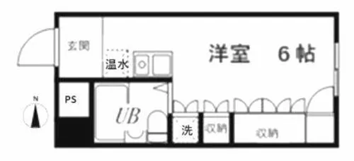 セザール新栄【4階】の間取り