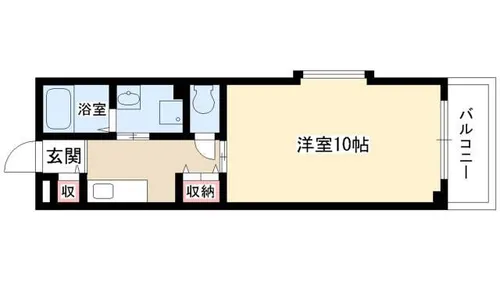 アーバン東山【3階】の間取り