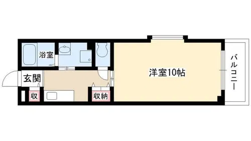 アーバン東山【3階】の間取り