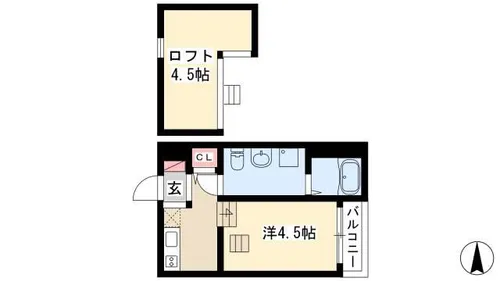 PROGRESS【2階】の間取り