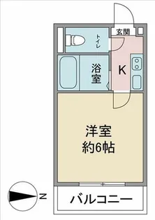 ジュネス富が丘【3階】の間取り
