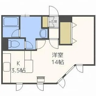 shade【102号室】の間取り