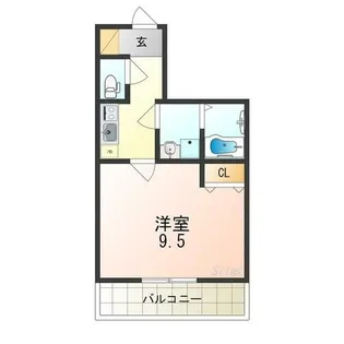 グレイス堺【2階】の間取り