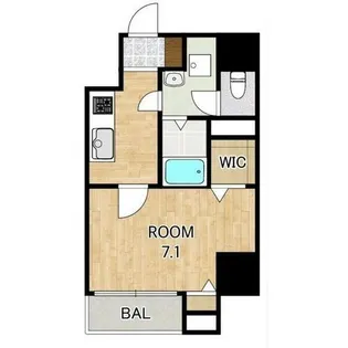 マリーベル栄【203号室】の間取り