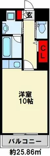 ヒルズ鍛冶町【1002号室】の間取り