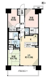 プレサンスロジェ此花シティ【11階】の間取り