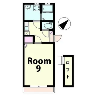 コンフォート水口【2階】の間取り