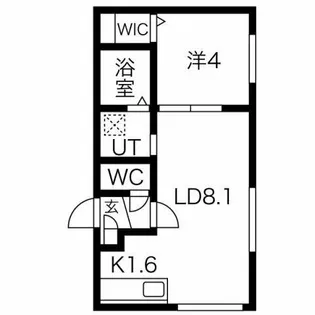 GREXTATE34【101号室】の間取り