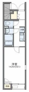 レオネクスト和泉アベニールⅡ【1階】の間取り
