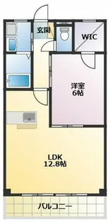 アールズコート【1階】の間取り