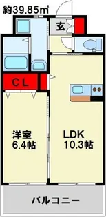 ジュピター【7階】の間取り