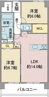 MottiⅢ【3階】の間取り