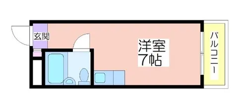 プレアール新北島【103号室】の間取り