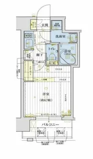 アクアプレイス梅田Ⅲ【5階】の間取り