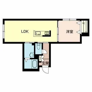 CINQ ETOILE(サンク エトワール)【1階】の間取り