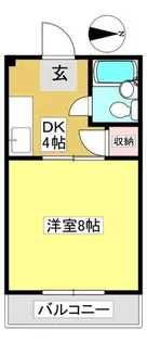 コーポラスN【A2号室】の間取り