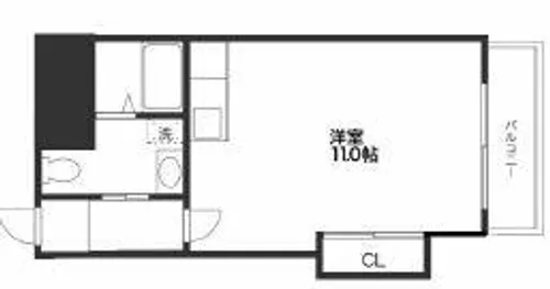 メゾンリエール【7階】の間取り