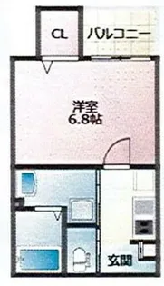 ALEGRIA飾磨【2階】の間取り