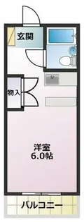 シティキャビン【4階】の間取り