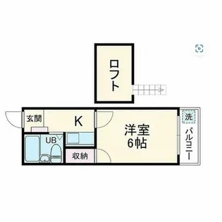 喜惣治レジデンス【102号室】の間取り