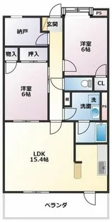 ヴァンクレールONE【303号室】の間取り